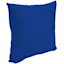 Cobalt Blue Canvas Outdoor Throw Pillow, 16"