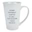 Just Kidding White Mug, 22oz