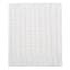 Ivory Polyester Chenille Knit Throw Blanket, 50x60