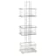 3-Tier Manhattan Grey Metal Wire Storage Stand
