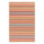 (E309) Scope Multicolor Striped Woven Indoor & Outdoor Area Rug, 8x10