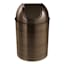 Bronze Mezzo Trash Can, 2.5gal