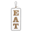 Eat Kitchen Wall Sign, 9x28