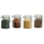 Set Of 4 4oz Mini Optic Spice Jar Set