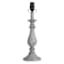 Grey Wash Small Lamp Base, 16"