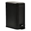 Weston Matte Black Metal Step Can with Removable Liner, 5l