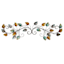 40X11 Multi Color Leaf Over The Door Wall Decor