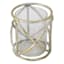 Gold Bamboo Votive Candle Holder, 4"