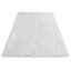 (C146) Yeti Ivory Shag Area Rug, 7x10