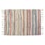 Multicolor Pastel Striped Chindi Accent Rug, 27x45