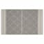 (E301) Crosby St. Oasis Ecru & Black Diamond Design Indoor & Outdoor Accent Rug, 3x5