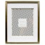 11x14 Matted to 8x10 Wall Frame, Champagne