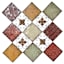 Embossed Ornate Metal Square Wall Art, 30"