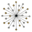 Crosby St. Metal Geo Burst Wall Decor, 12"