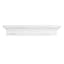 Kate White Distressed Wooden Wall Ledge, 12"