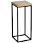 Fiona Wooden Top Plant Stand with Metal Base, Small