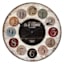 Wooden Round Wall Clock, 23"