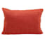Orange Ripple Textured Plush Throw Pillow, 14x20