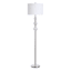 Silvery Mercury Glass Floor Lamp, 65"