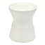 Tracey Boyd White Candle Holder, 4.5"