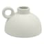 Tracey Boyd White Ceramic Vase with Handle