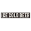 36X7 Ice Cold Beer Wall Art