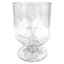 Clear Glass Trifle Vase, 6.5"