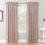 Madison Blush Pole Top Room Darkening Curtain Panel, 84"