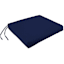 Navy Canvas Outdoor Square Seat Cushion