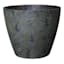 Rustic Gray Egg Shaped Outdoor Planter, Small