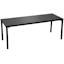 Grammercy Black Outdoor Backless Slat Bench