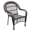 Outdoor Wicker Chair, Brown