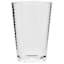 Clear Striped Acrylic Juice Glass, 4oz