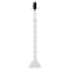 White Twist Buffet Lamp, 24"