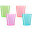 Party Dimensions 60-Count Neon Pink, Green, Orange & Blue Plastic Tumblers, 2oz