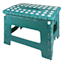 Blue Foldable Step Stool, 9"