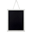 Whitewash Ridged Profile Hanging Chalkboard, 12x16