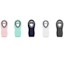 5-Piece Multicolor Rubber Bag Clips