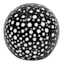 Spotted Ceramic Sphere, 4"