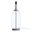Clear Glass Table Lamp Base, 22"