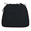 Alexander Black Plush Foam Dining Chair Cushion