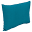 Turquoise Canvas Outdoor Oblong Throw Pillow, 12x16