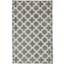 Madison Geometric Grey & Cream Accent Rug, 3x4