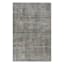 (B570) Ivory, Grey & Blue Modern Grid Design Area Rug, 8x10