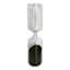 Found & Fable Black Sand Hourglass Figurine, 10"