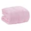2-Piece Pink Pintuck Comforter, Twin