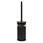 Bandit Matte Black Metal Toilet Bowl Brush