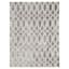 (D440) Sophelia Grey & Ivory Tufted Area Rug With Non-Slip Back, 8x10