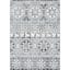 (A332) Fredrika Smoke Woven Shag Area Rug, 5x7
