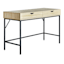 Honeybloom Burnaby 2-Drawer Wood & Metal Desk